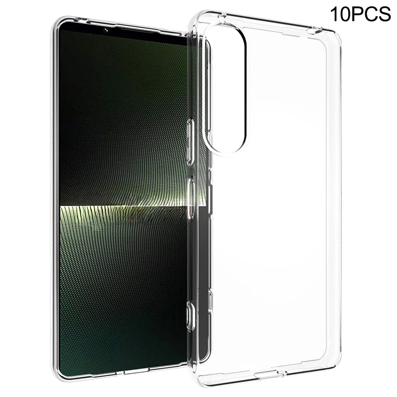 10Pcs / Pack For Sony Xperia 1 VI Watermark-Free Case Anti-drop TPU Phone Cover with Lanyard Hole 10Pcs / Pack For Sony Xperia 1 VI Watermark-Free Case Anti-drop TPU Phone Cover with Lanyard Hole